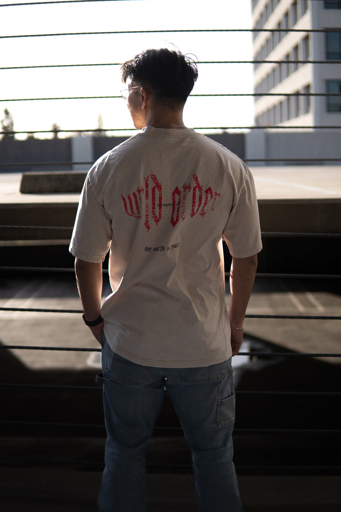 Staple Tee cream